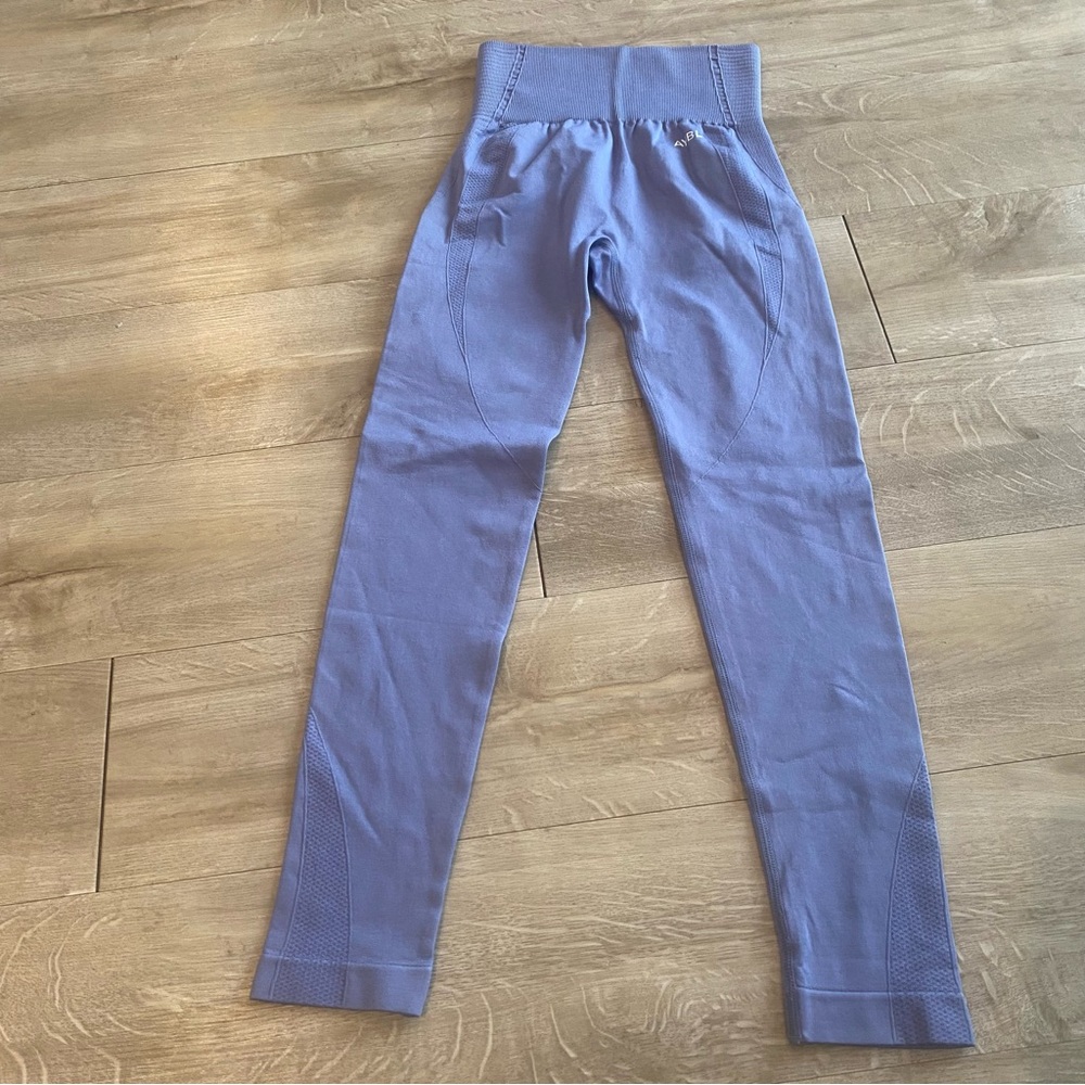AYBL Leggings Size XS Compression Hi Waisted Lavender Purple
